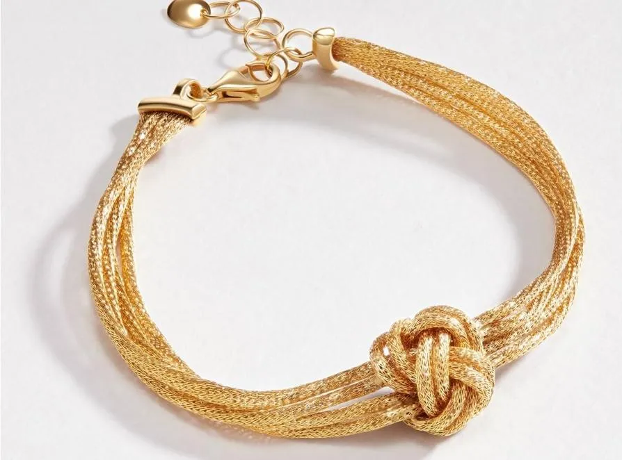 Итальянские браслеты из золота